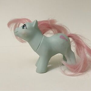 Vtg Hasbro My Little Pony G1 1985 Baby Cuddles Rattle MLP Pink Hair